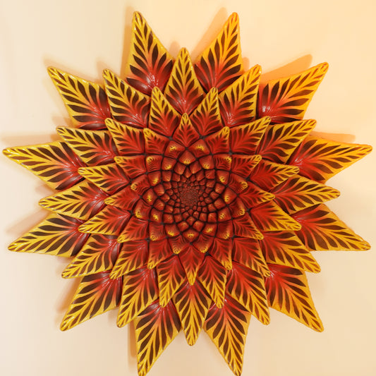 Fire Flower Mandala